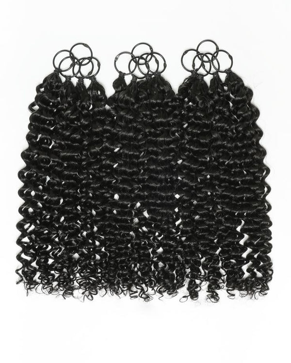 MiracleKnots Seamless Boho - Human Hair Crochet hair