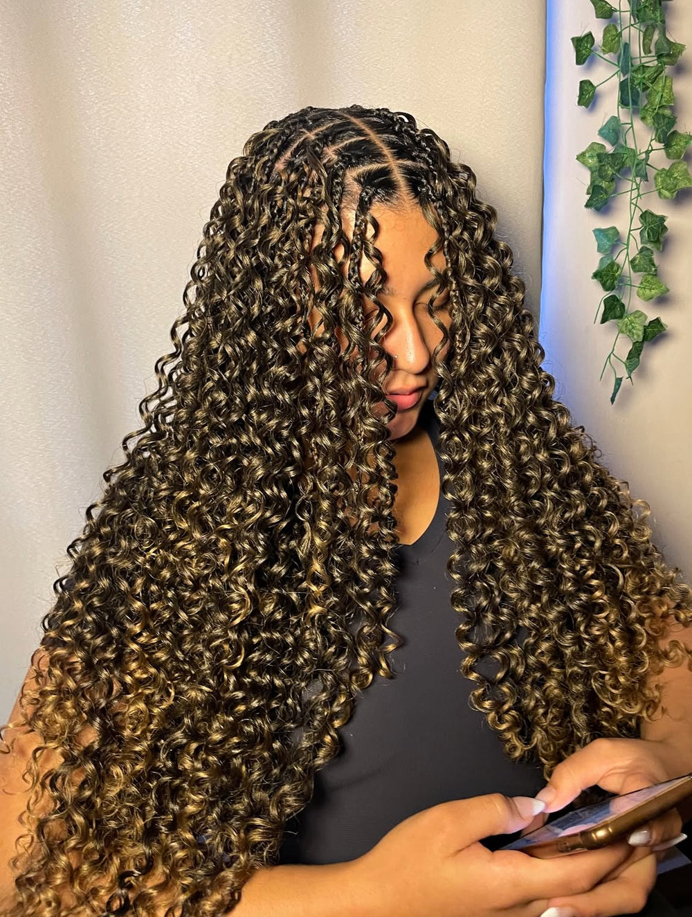 100% Human Hair Curly Bulk -- Pure Virgin Italy