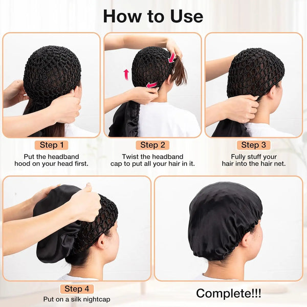 SilkHold™ Wrap Bonnet