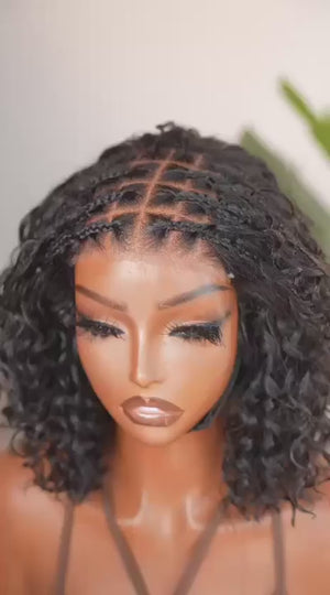 Bob Human Hair Braided Wig